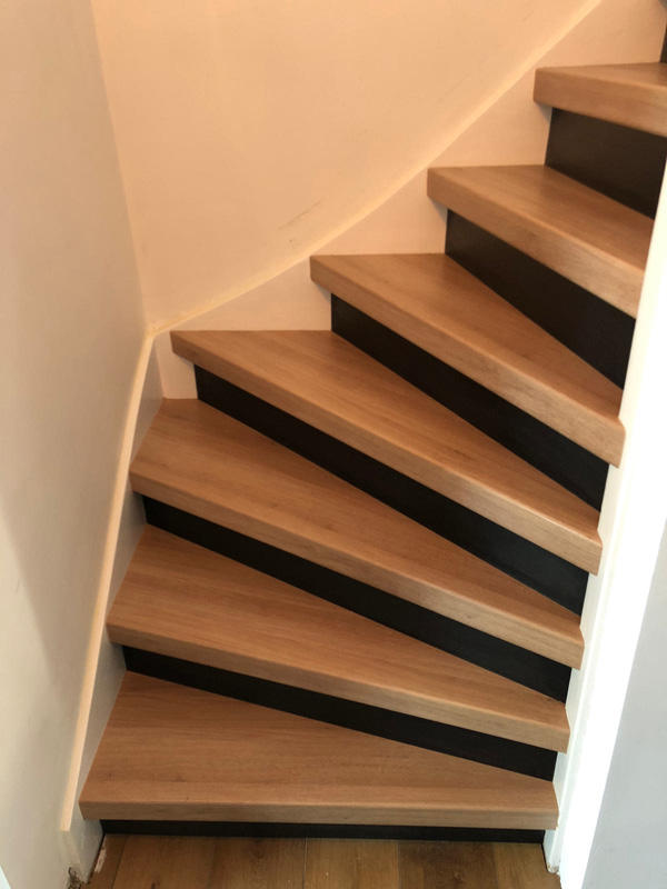 eiken Traprenovatie in Dongen